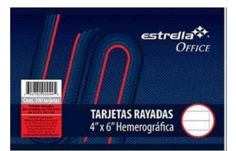 Estrella 0044 hoja y libro contables 100 páginas