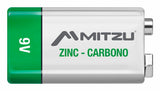 MITZU AP-1C pila de uso doméstico Batería de un solo uso 9V Alcalino, 1 pieza(s), 250 mAh