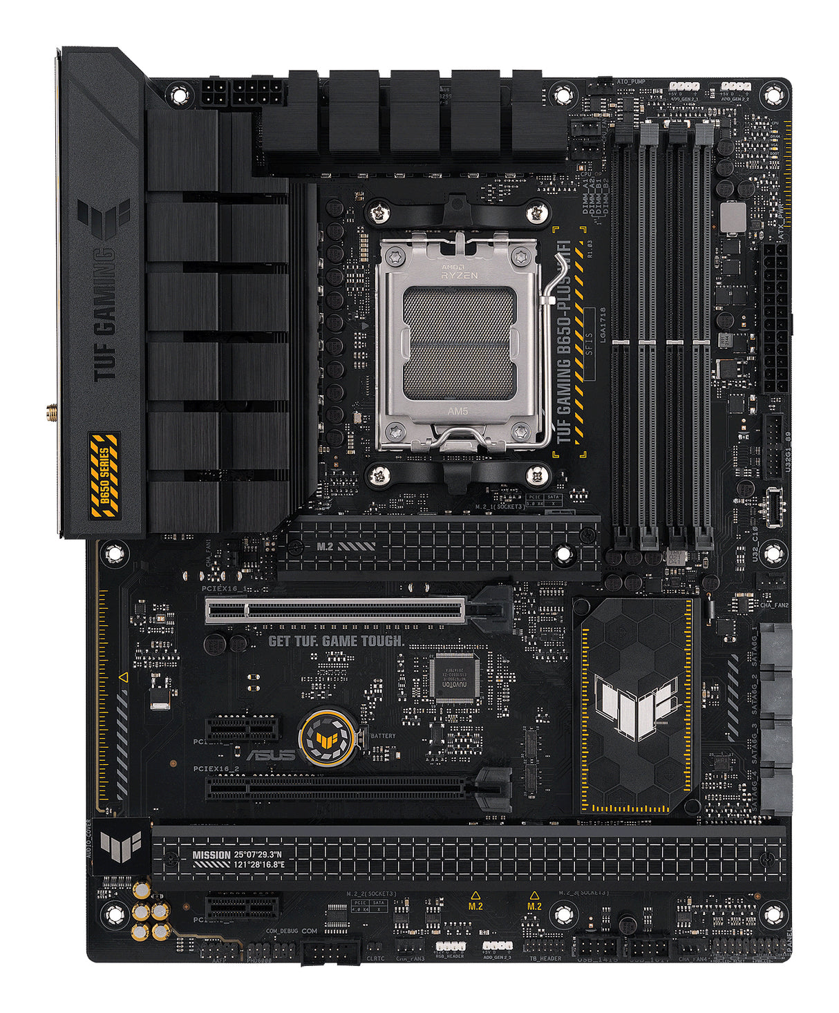 ASUS TUF GAMING B650-PLUS WIFI placas base AMD Zócalo AM5 AMD Ryzen 7000 Series Zócalo AM5