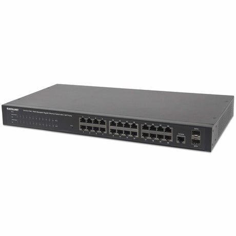 Manhattan Switch 24 Puertos Gigabit Ethernet 10/100/1000Mbps, 560559