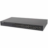 POE SWITCH GB 24 PTOS 19" 30W/PTO, 240W + 2 SFP