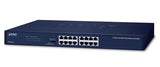 PLANET FNSW-1601 switch No administrado Fast Ethernet (10/100) 1U Azul