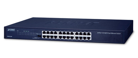 PLANET FNSW-2401 switch No administrado Fast Ethernet (10/100) 1U Azul