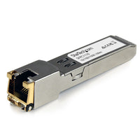 StarTech.com Módulo Transceptor SFP Compatible con el Modelo SFP-GE-T de Cisco - 1000BASE-T - SFP a RJ45 Cat6 / Cat5e - 