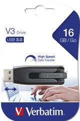 Verbatim V3 - Unidad USB 3.0 16 GB - Negro