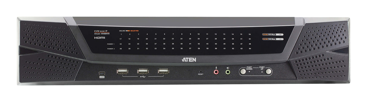 ATEN KN4064VB interruptor KVM Negro