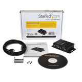 StarTech.com Concentrador Hub Industrial de 2 Puertos Serie Serial RS232 a USB Montaje Riel DIN Pared hubs de interfaz USB 2.0 Type-B De serie 2 2