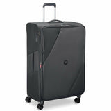 Delsey MARINGA Maleta Cubierta suave Negro 118.85 L Poliéster, 4 rueda(s), Rueda giratoria, Cerradura de combinación de 