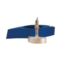 Sensor de Profundidad y Temperatura B258 / 1 kW RMS / Frecuencias Duales 50-200 kHz / Rango de Profundidad 500 m / Bronce / Instalación Thru-Hull / Co