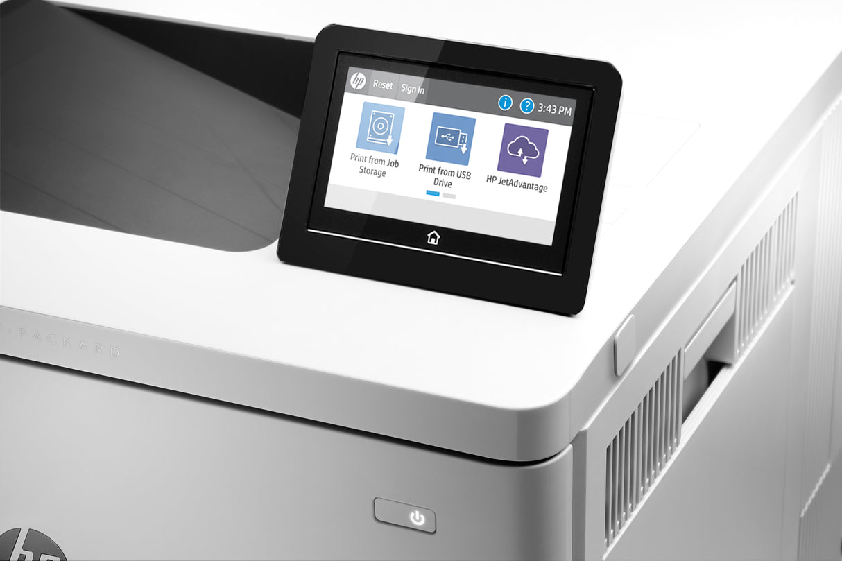 HP Color LaserJet Managed LaserJet E55040dn Color Impresora, Ethernet solamente; Doble cara, 600 x 600 DPI, 38 ppm, Impresión a doble cara