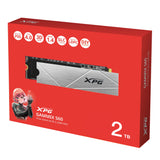 XPG GAMMIX S60 unidades internas de estado sólido 1.4 2 GB M.2 PCI Express 4.0