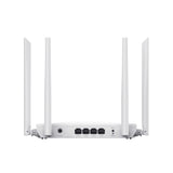 Netis System AC1200 Wireless Dual Band Router router inalámbrico Doble banda (2,4 GHz / 5 GHz) Blanco, Wi-Fi 5 (802.11ac