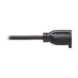 Tripp Lite P002-002 Cable Adaptador de Alimentación Universal de CA, 13A, 16 AWG (IEC-320-C14 a NEMA 5-15R), 0.61 m [2 p