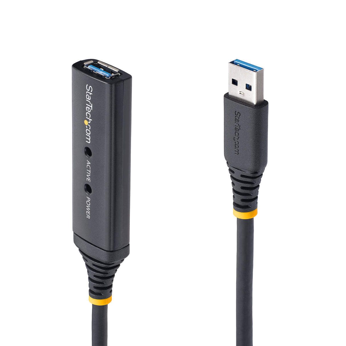 StarTech.com Cable Extensor Alargador USB 3.0 SuperSpeed Activo de 10m - USB A Macho a Hembra - Negro Cable USB 3.2 Gen 