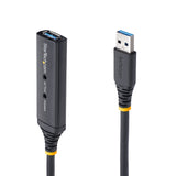 StarTech.com Cable Extensor Alargador USB 3.0 SuperSpeed Activo de 10m - USB A Macho a Hembra - Negro Cable USB 3.2 Gen 