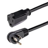 StarTech.com PAC101R1 Cable Negro Macho Hembra 0,3 m