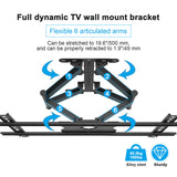 Sylvox Outdoor TV Wall Mount 190,5 cm (75") Negro