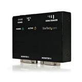 StarTech.com VGA over Cat5 Receiver Receptores AV Negro 104 mm 220 mm