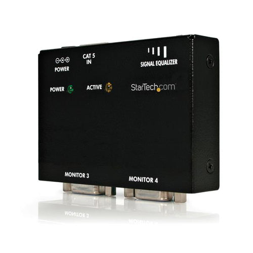 StarTech.com VGA over Cat5 Receiver Receptores AV Negro 104 mm 220 mm
