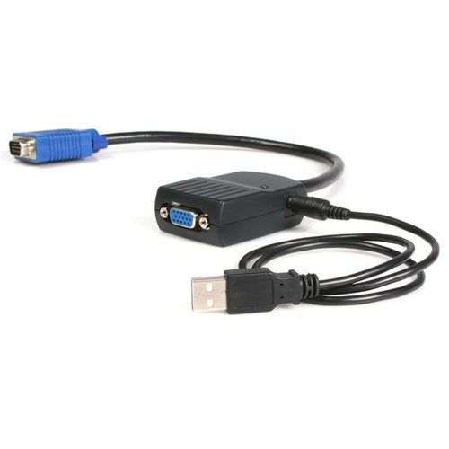 StarTech.com Duplicador Divisor de Vídeo VGA 2 puertos Compacto Alimentado por USB - Cable Splitter Divisores de vídeo 2