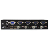 StarTech.com 4 Port StarView USB KVM Interruptores KVM 4 USB 1920 x 1440 Pixeles