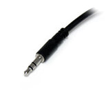 StarTech.com Adaptador Divisor de Auriculares Mini-Jack 3,5mm 3 pines Macho a 2x  Mini-Jack 3 pines Hembra Cable 0,2 m 3,5mm Macho 2x3.5mm