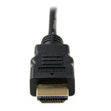 StarTech.com Cable de 3m Micro HDMI a HDMI con Ethernet - Vídeo de 4K a 30Hz - Cable Adaptador Conversor Micro HDMI Tipo