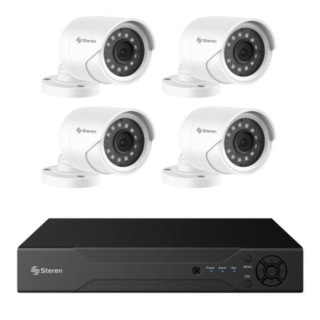Steren CCTV-948/HDD cámara de vigilancia Bala (forma) Cámara de seguridad CCTV Interior 1920 x 1080 Pixeles Techo/pared
