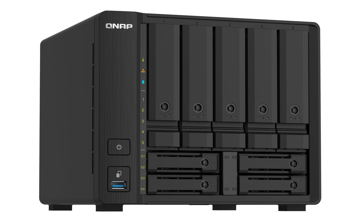QNAP TS-932PX Servidor 0 GB Serial ATA III 2.5,3.5 cm (2.5,3.5") Si