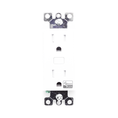 (ZWAVE) Tomacorriente con señal inalambrica Z-WAVE, compatible con HUB HC7, C8, puede ser un panel de alarma L5210, L7000 con Total Connect y Alarm.Co