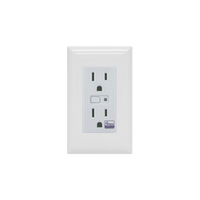 (ZWAVE) Tomacorriente con señal inalambrica Z-WAVE, compatible con HUB HC7, C8, puede ser un panel de alarma L5210, L7000 con Total Connect y Alarm.Co