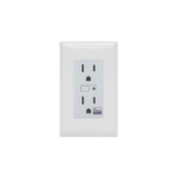 (ZWAVE) Tomacorriente con señal inalambrica Z-WAVE, compatible con HUB HC7, C8, puede ser un panel de alarma L5210, L7000 con Total Connect y Alarm.Co