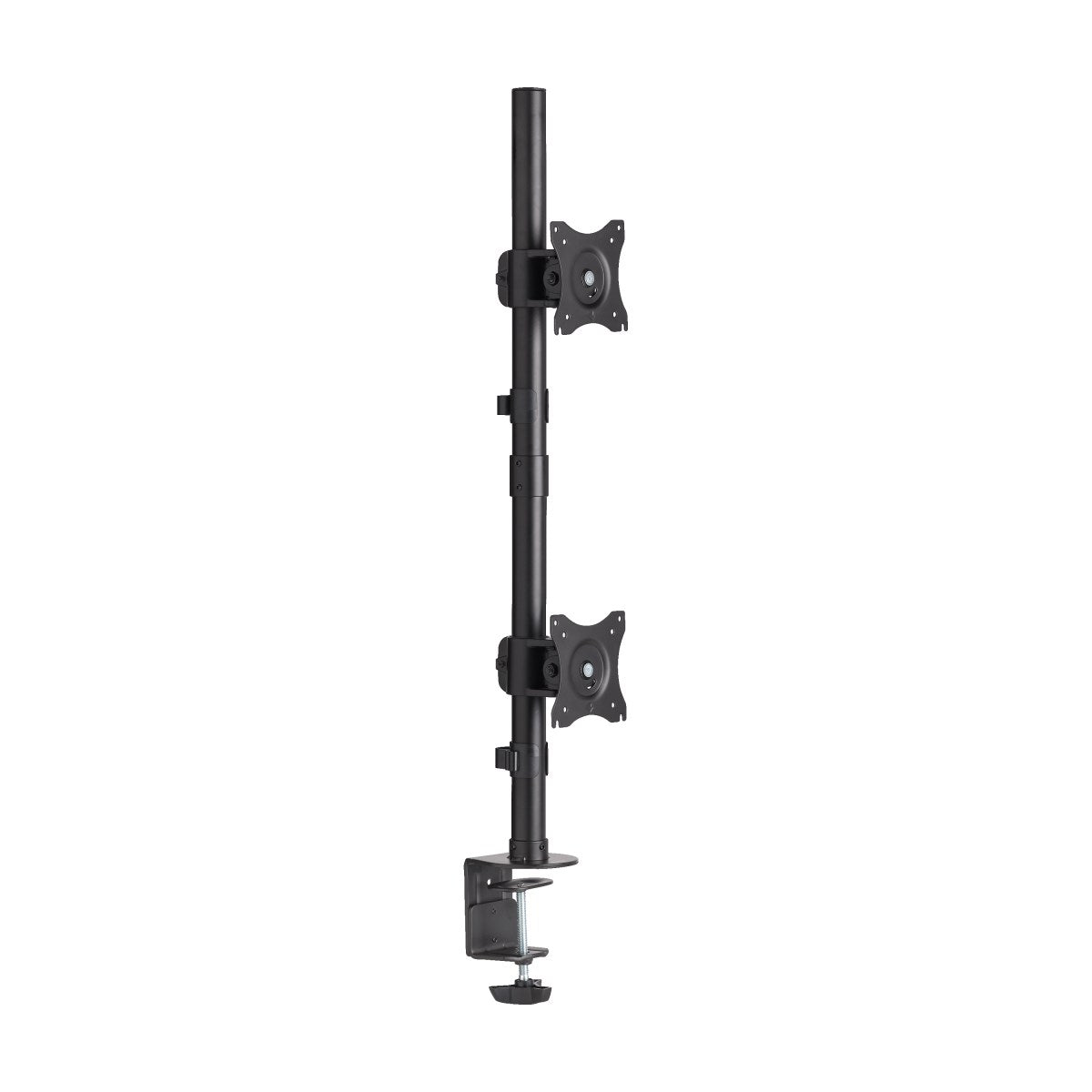 Tripp Lite DDR1527SDC Abrazadera / Soporte de Escritorio Vertical para Doble Pantalla Plana de 15" a 27" Sopor
