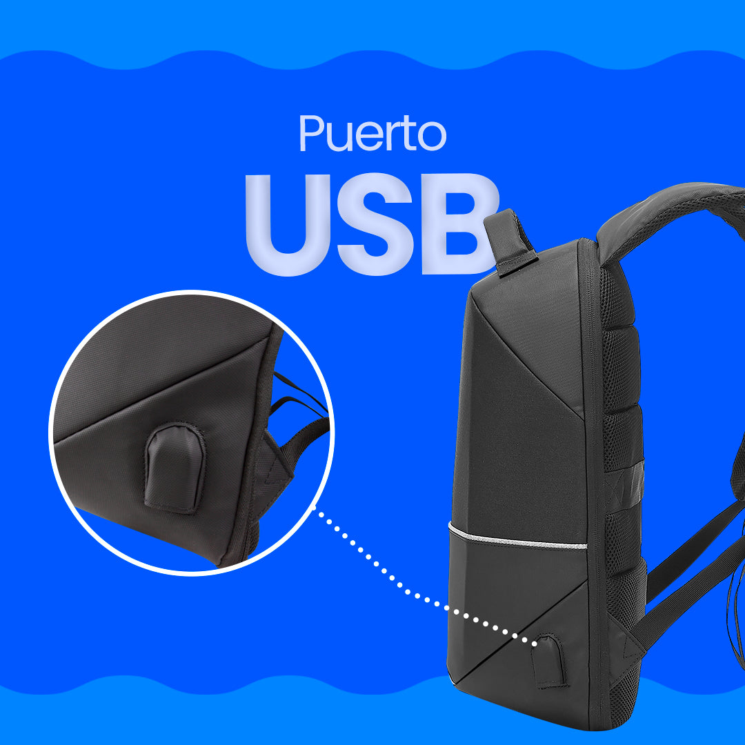 Vorago BP-401 mochila Negro Espuma de etil vinil acetato (EVA), Poliéster, Deporte, Compartimento del portátil