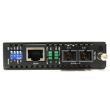 StarTech.com Conversor de Medios Ethernet 10/100 Mbps a Fibra Modo Único Monomodo Conector SC - 30km Convertidores de re