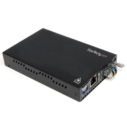 StarTech.com Conversor de Medios Gigabit a Fibra Multimodo Modo 1000Mbps LC 550m Convertidores de red 2000 Mbit/s 1000Ba