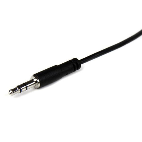 StarTech.com Cable de 2m de Extensión Alargador de Auriculares Mini-Jack 3,5mm Estéreo Macho a Hembra - Delgado Cables d