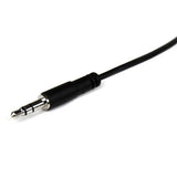 StarTech.com Cable de 2m de Extensión Alargador de Auriculares Mini-Jack 3,5mm Estéreo Macho a Hembra - Delgado Cables d