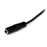StarTech.com Cable de 2m de Extensión Alargador de Auriculares Mini-Jack 3,5mm Estéreo Macho a Hembra - Delgado Cables d