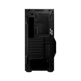 Game Factor CSG800 carcasa de ordenador Midi Tower Negro