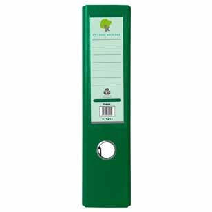 Techmakro KITCARP10NVDB carpeta Cartón, Cloruro de polivinilo (PVC) Verde Carta, Folder de archivo convencional, Mate, 6