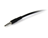 StarTech.com Cable de 2m de Extensión Alargador de Auriculares Headset Mini-Jack 3,5mm 4 pines Macho a Hembra Cable 2 m 3,5mm Macho 3,5mm