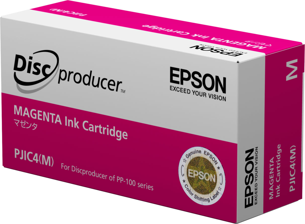 Epson Cartucho Discproducer magenta (cantidad mínima=10) Cartucho de Tinta Tinta a base de pigmentos Impresión por inyección de tinta 1 pieza(s) Original