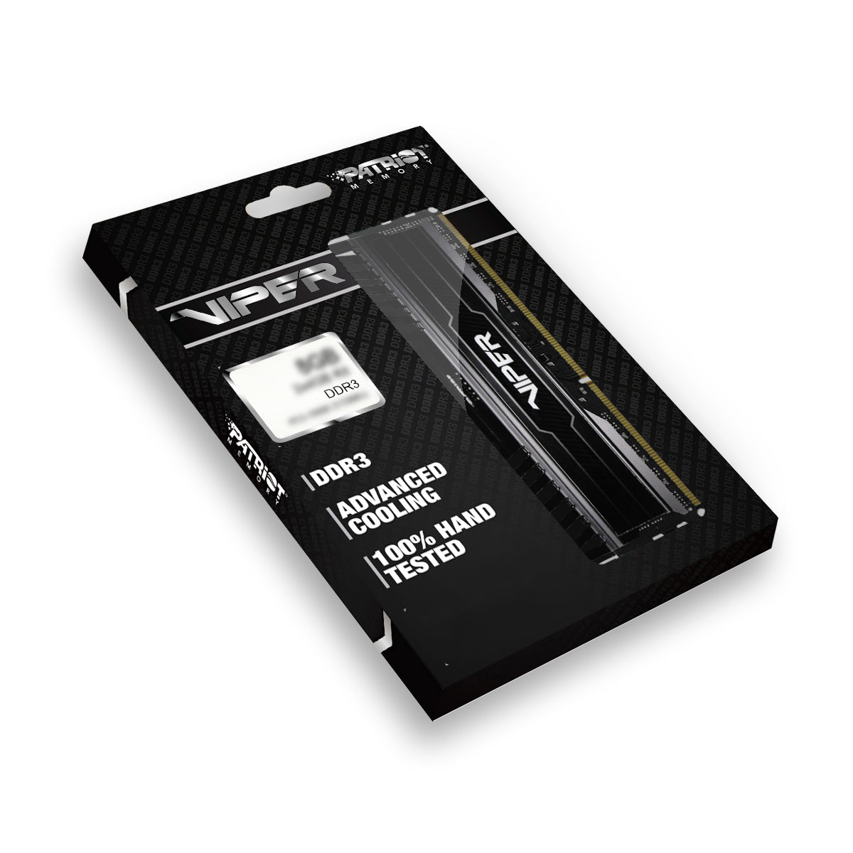 Patriot Memory 8GB, DDR3, 1600 módulo de memoria 240-pin DIMM, 1600 MHz