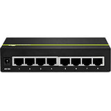 TRENDnet 8-Port Gigabit PoE+ Switch, 8 x Gigabit PoE+ Ports, 123W PoE Power Budget, 16 Gbps Switching Capacity, Desktop 
