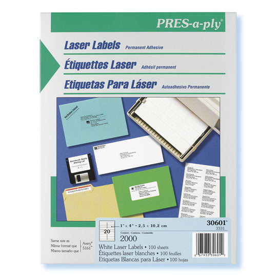Etiqueta tecnología láser/inkjet AVERY c