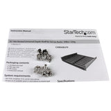 StarTech.com Estante Bandeja Ventilado Cantilever para Armario Rack de Servidores 2U Profundidad Fija - 22kg