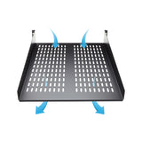StarTech.com Estante Bandeja Ventilado para Armario Rack Universal Servidores 2U 22in Profundidad Fija - 22kg Accesorios