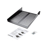 StarTech.com Estante Bandeja Ventilado para Armario Rack Universal Servidores 2U 22in Profundidad Fija - 22kg Accesorios