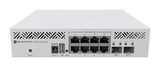 CRS310-8G+2S+IN, Router Switch CPU 800Mhz, RAM 256MB, 8x2.5GigaEth, 2xSFP+ 10Gbps, RouterOS L5